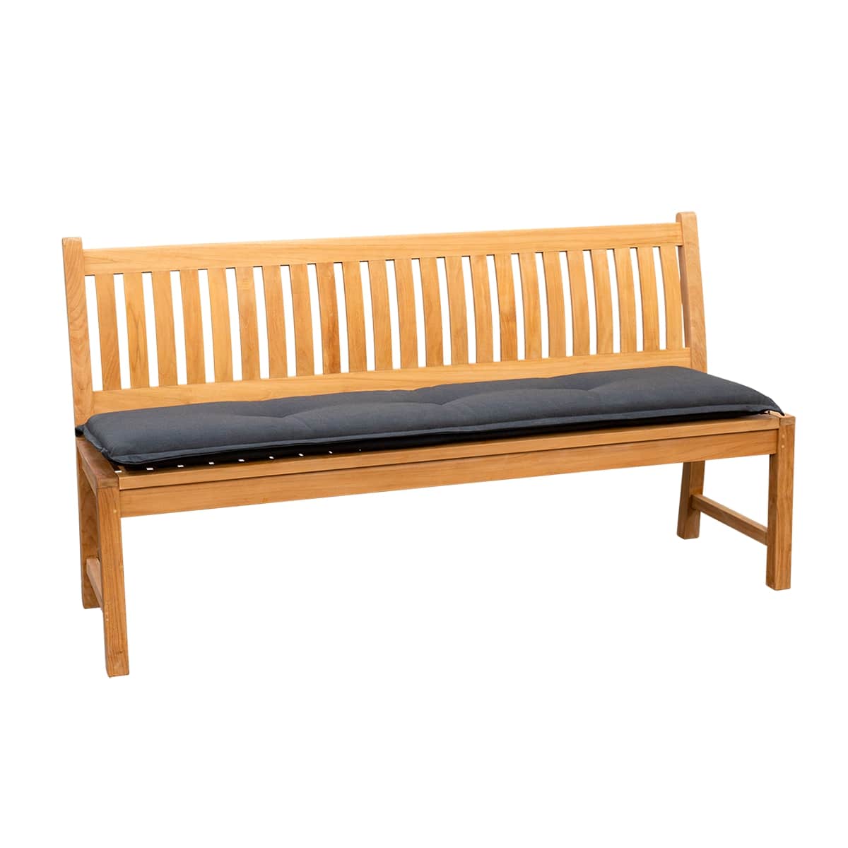 Teak Gartenbank Beaufort ohne Armlehnen, 180 cm