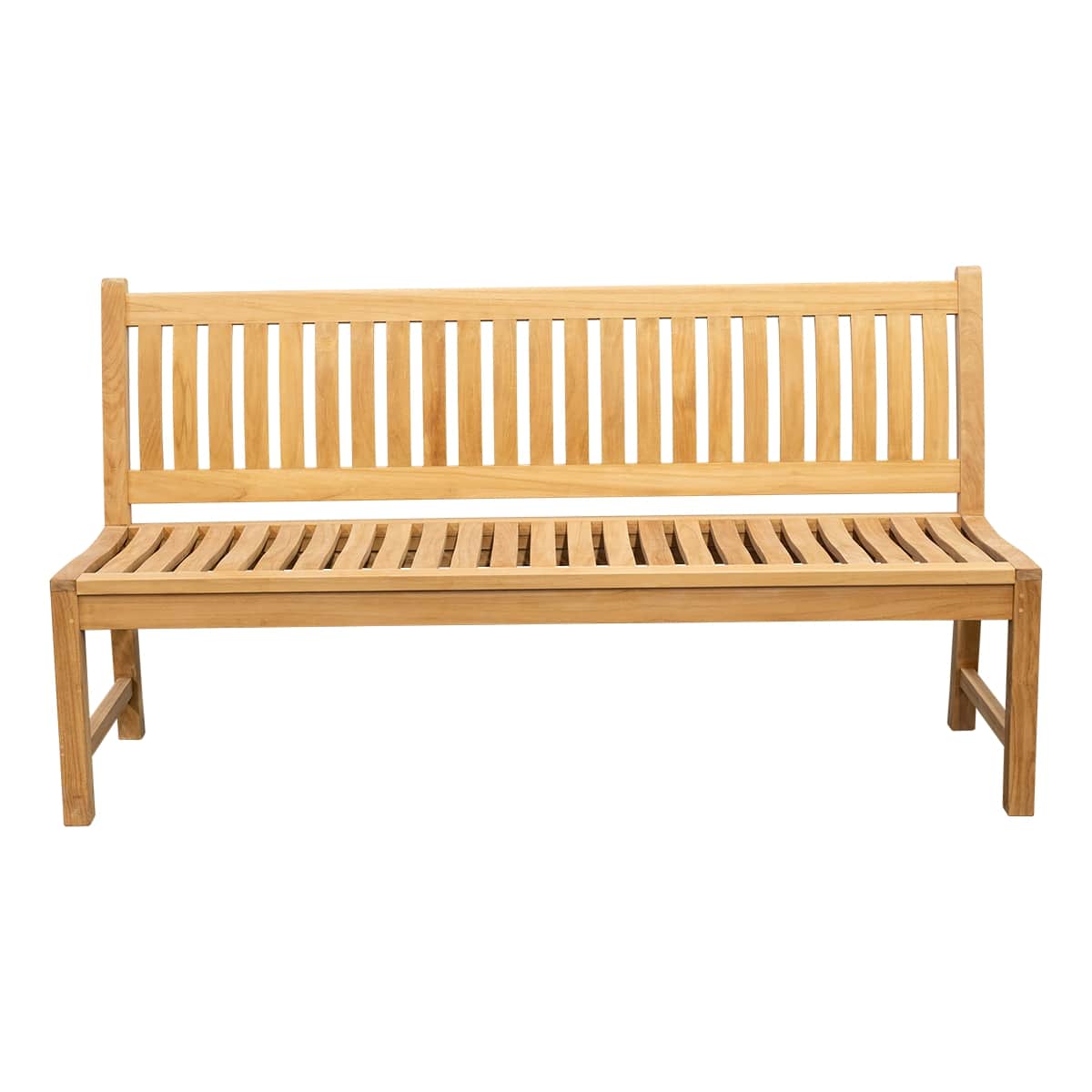 Teak Gartenbank Beaufort ohne Armlehnen, 180 cm