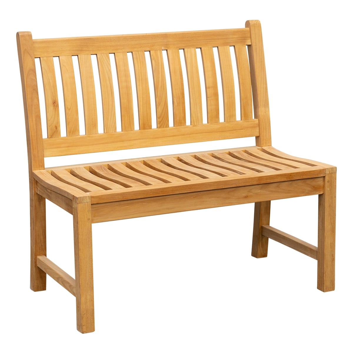 Teak Gartenbank Beaufort ohne Armlehnen, 100 cm