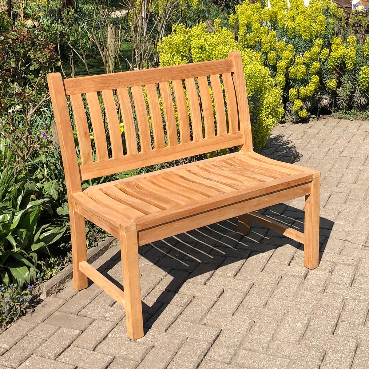 Gartenbank ohne Armlehne Beaufort, 100 cm