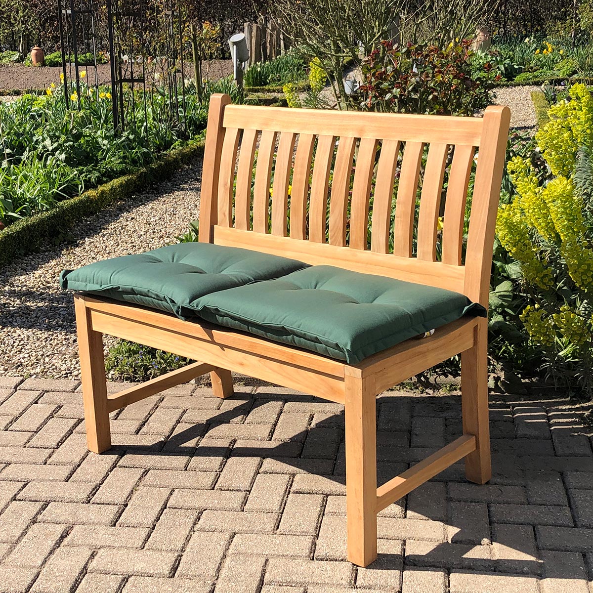 Gartenbank ohne Armlehne Beaufort, 100 cm