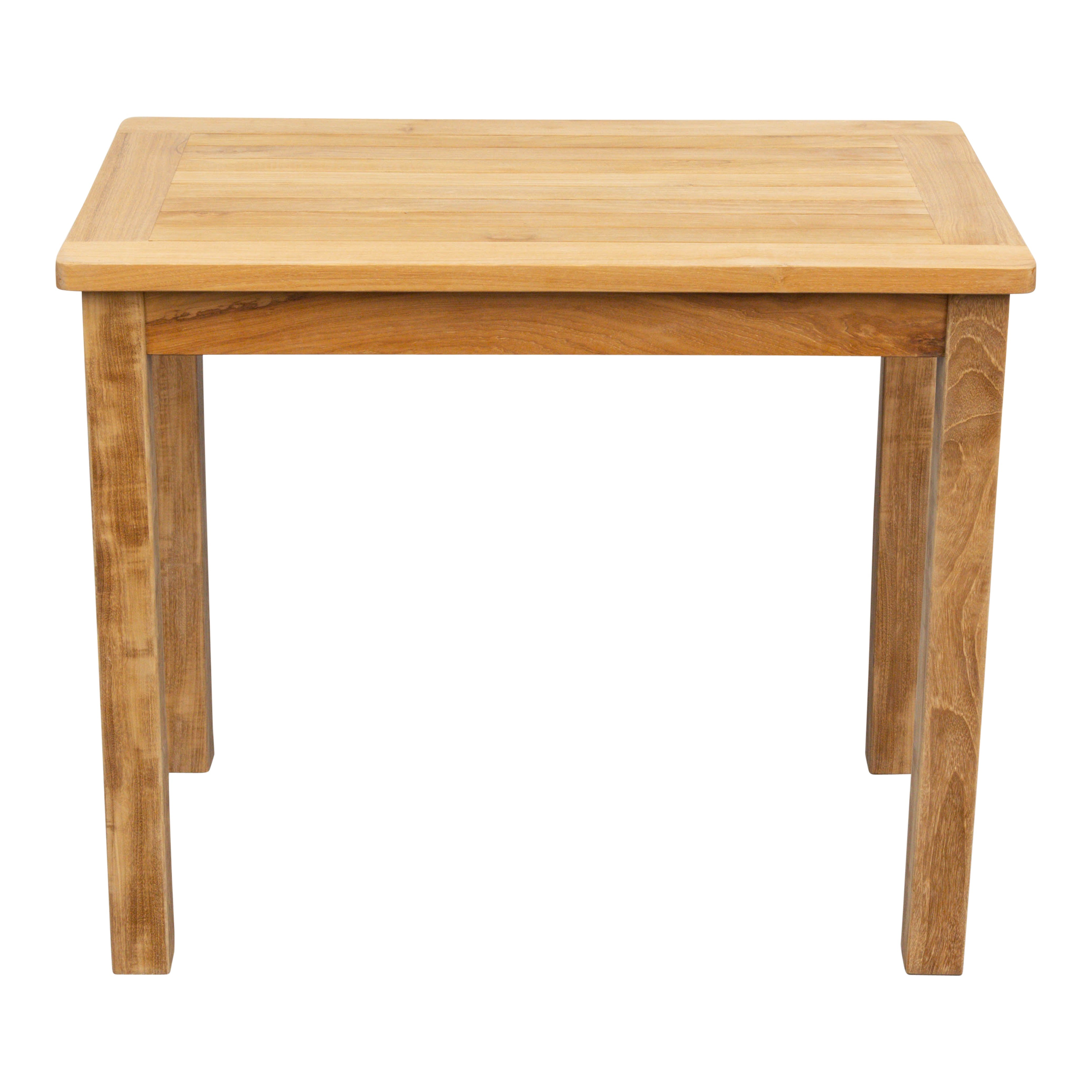 Teak Bistrotisch Classic - rechteckig, 90 x 60 cm