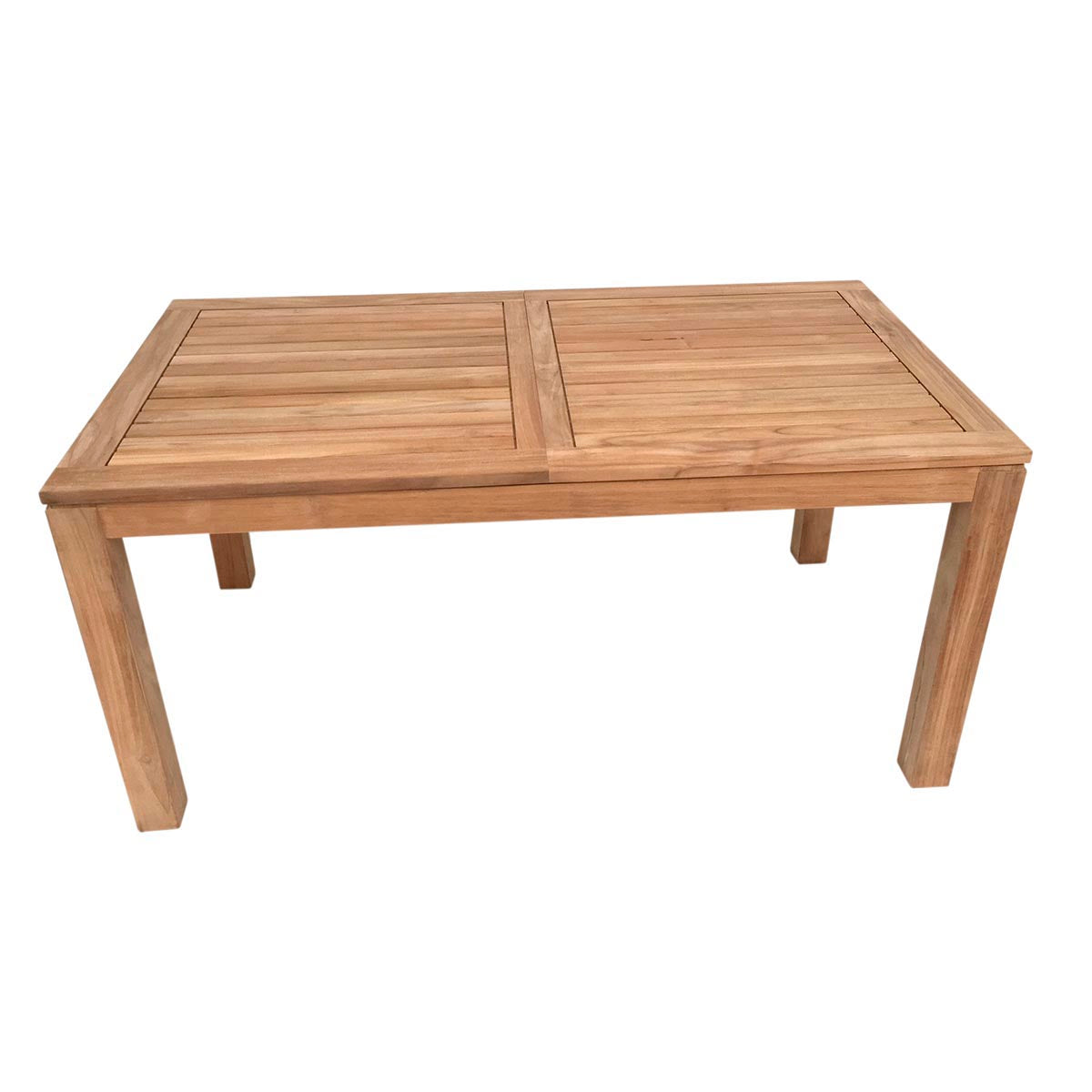 Teak Ausziehtisch Minimalistik, 130/180 x 80cm