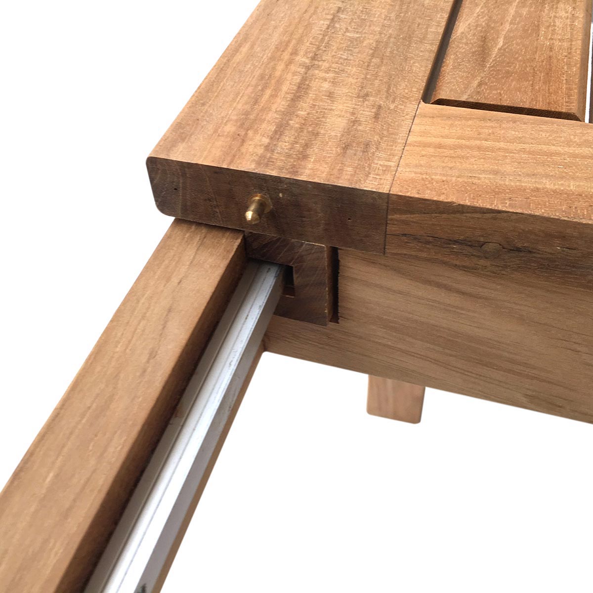 Ausziehbarer Gartentisch Minimalistik, 180/240 x 90 cm