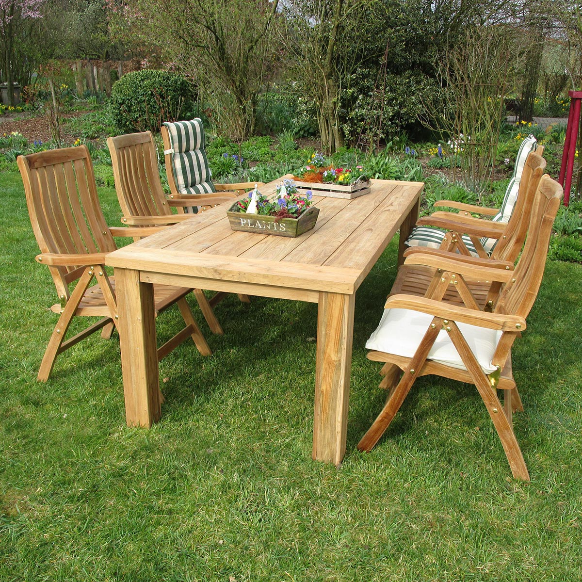 Gartenausziehtisch Milano, 200/300x100cm