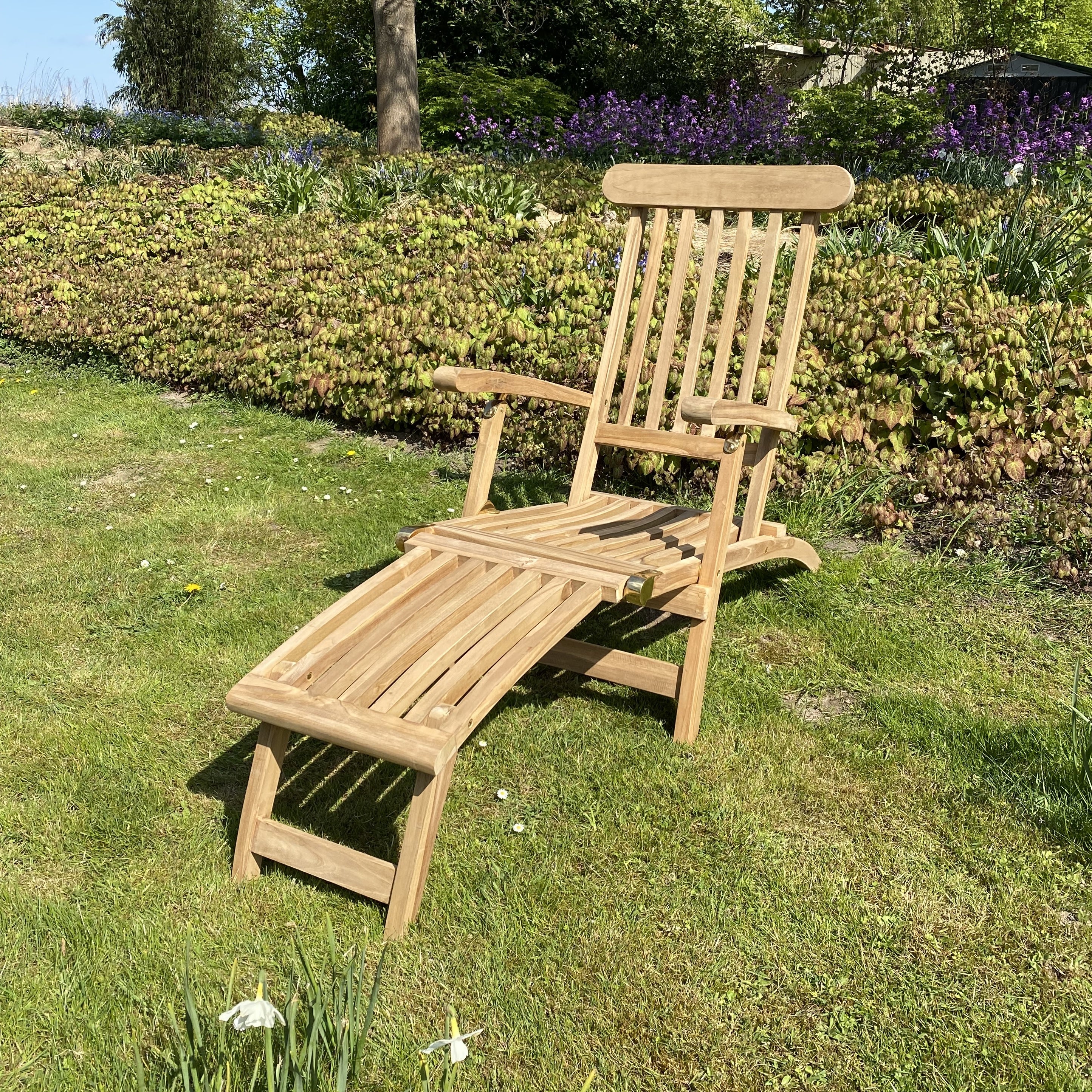 Teak Deckchair Dominica