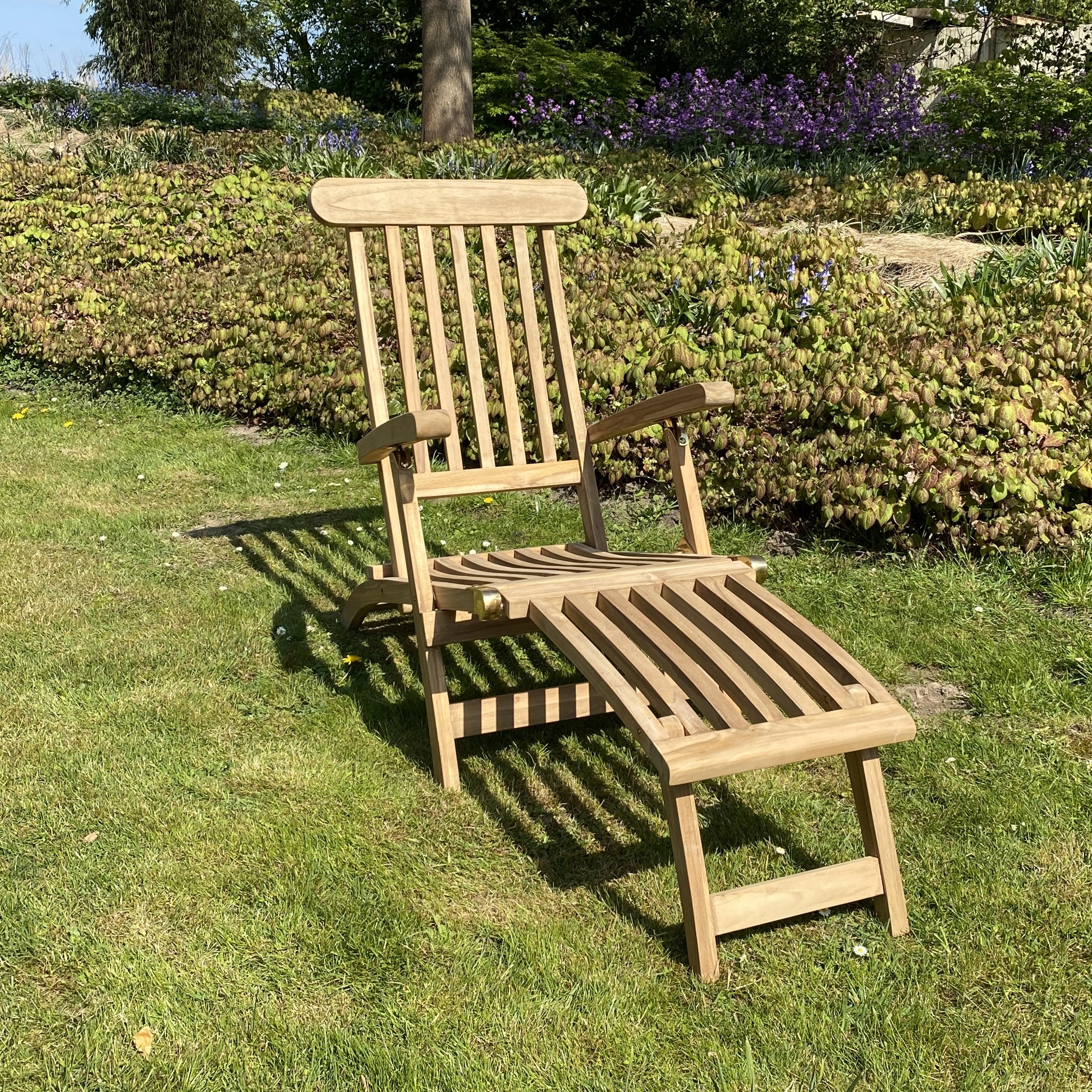 Teak Deckchair Dominica