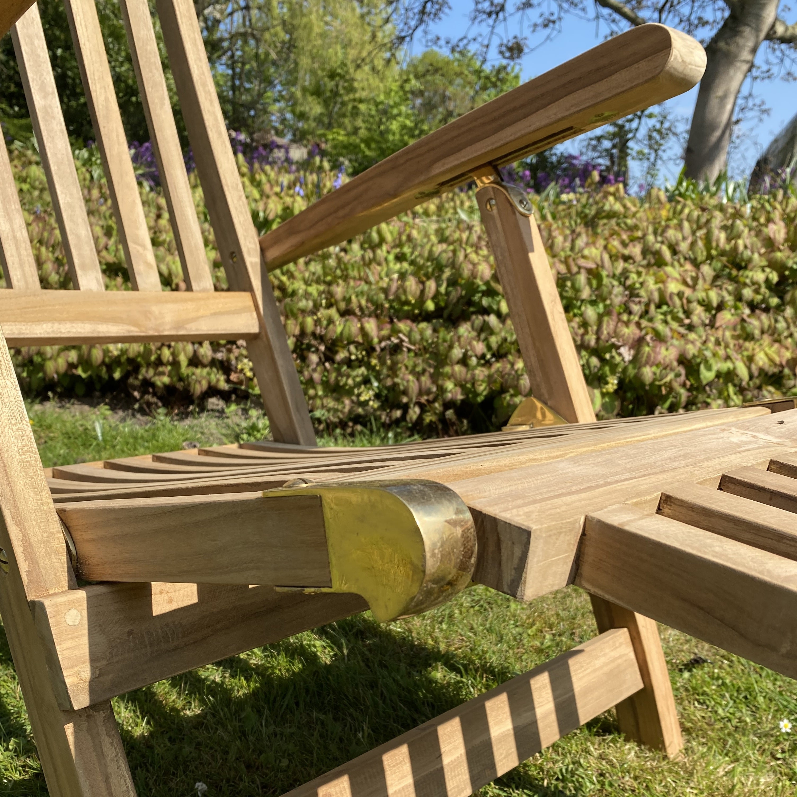 Teak Deckchair Dominica