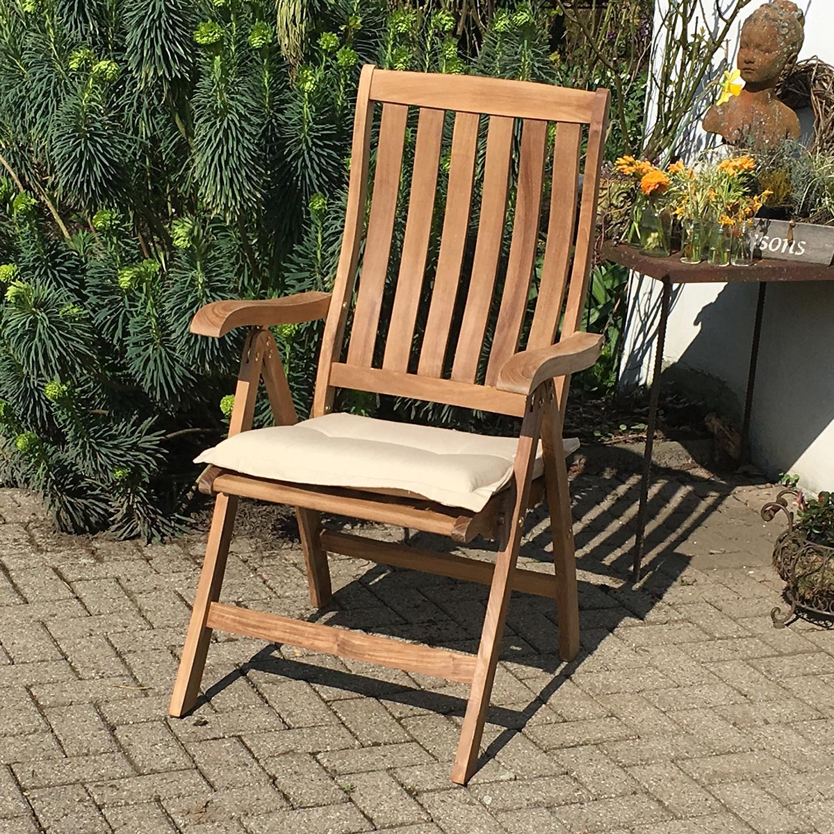 Teak Gartenstuhl, Hochlehner Kediri