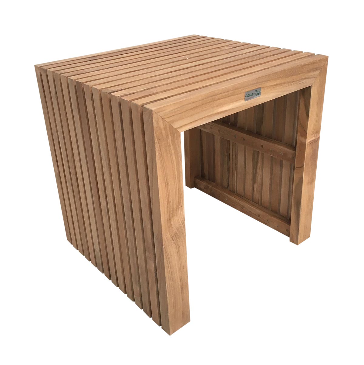 Teak Beistelltisch/Hocker Sylt