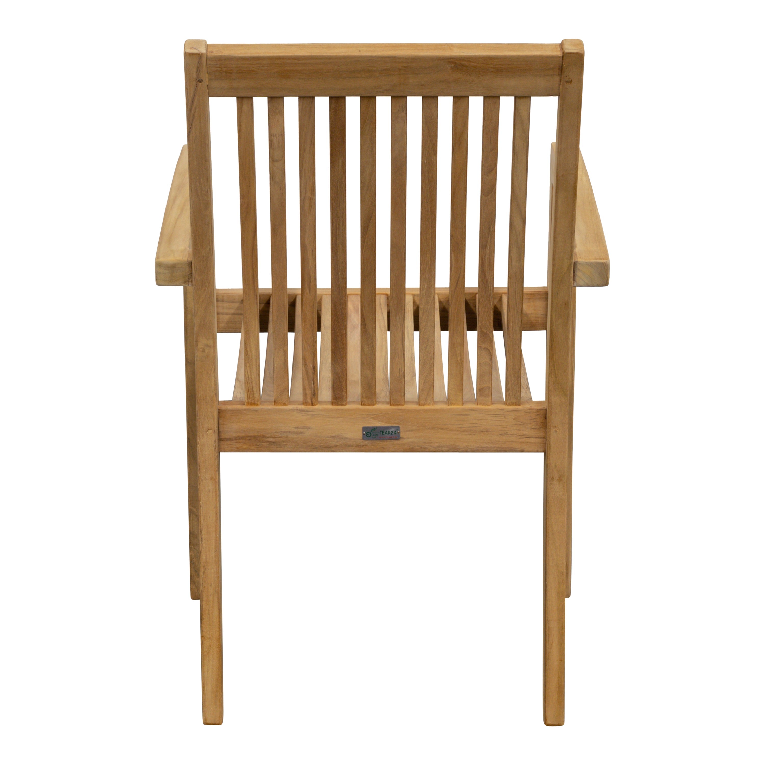 Teak Gartensessel Rom, stapelbar