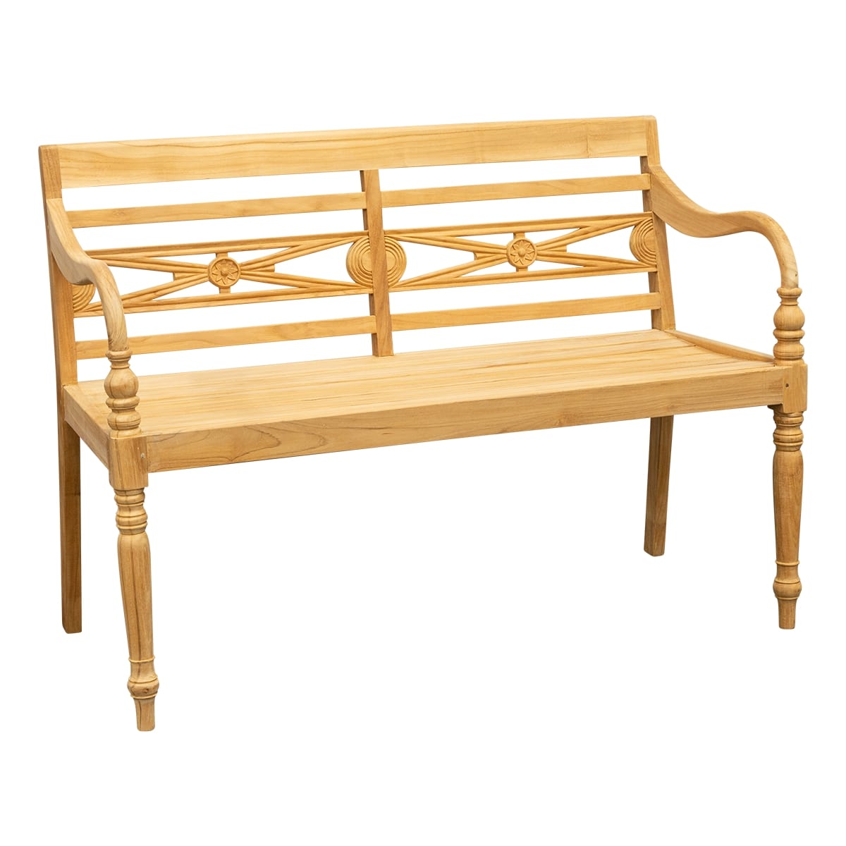 Teak Gartenbank Elegance, 150 cm