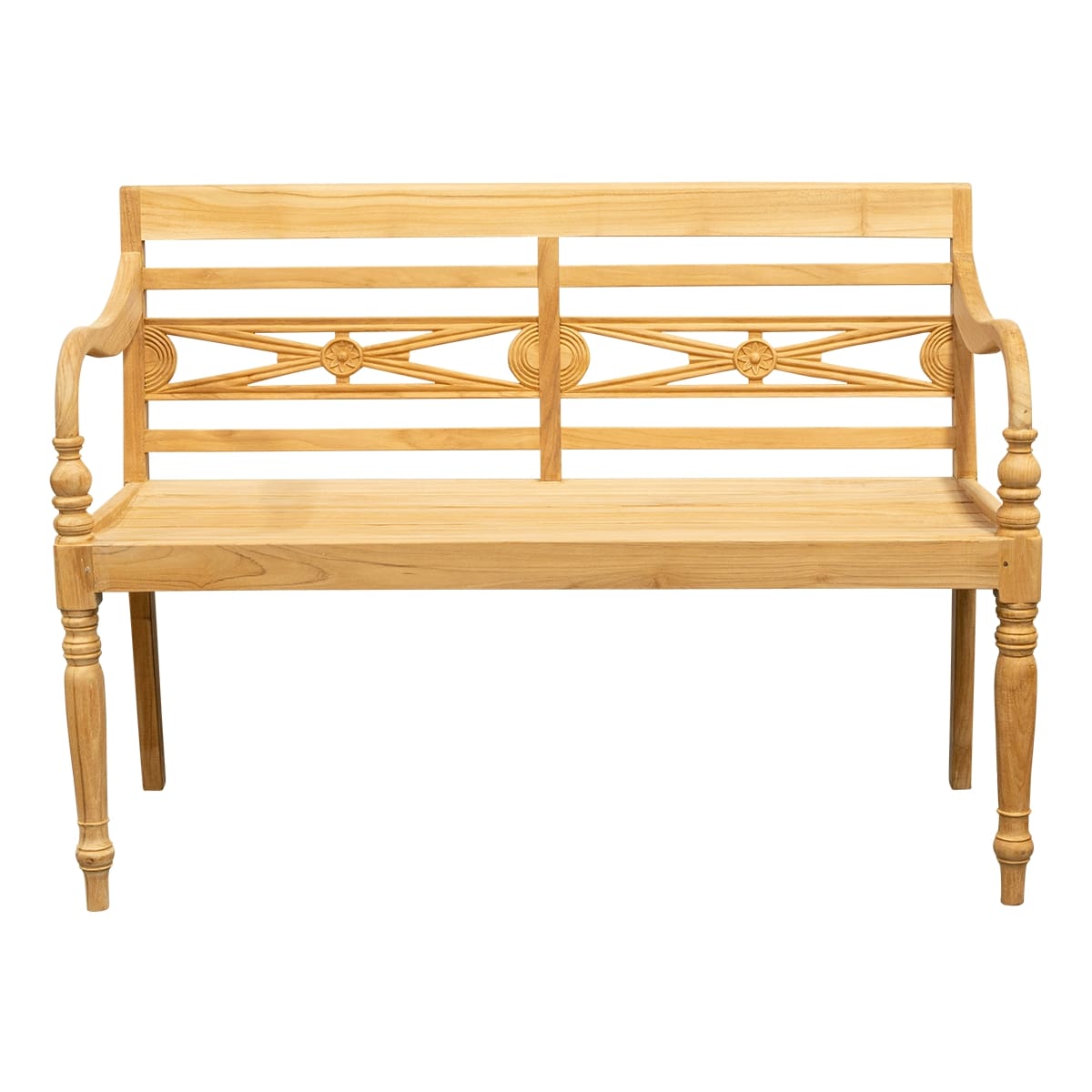 Teak Gartenbank Elegance, 120 cm