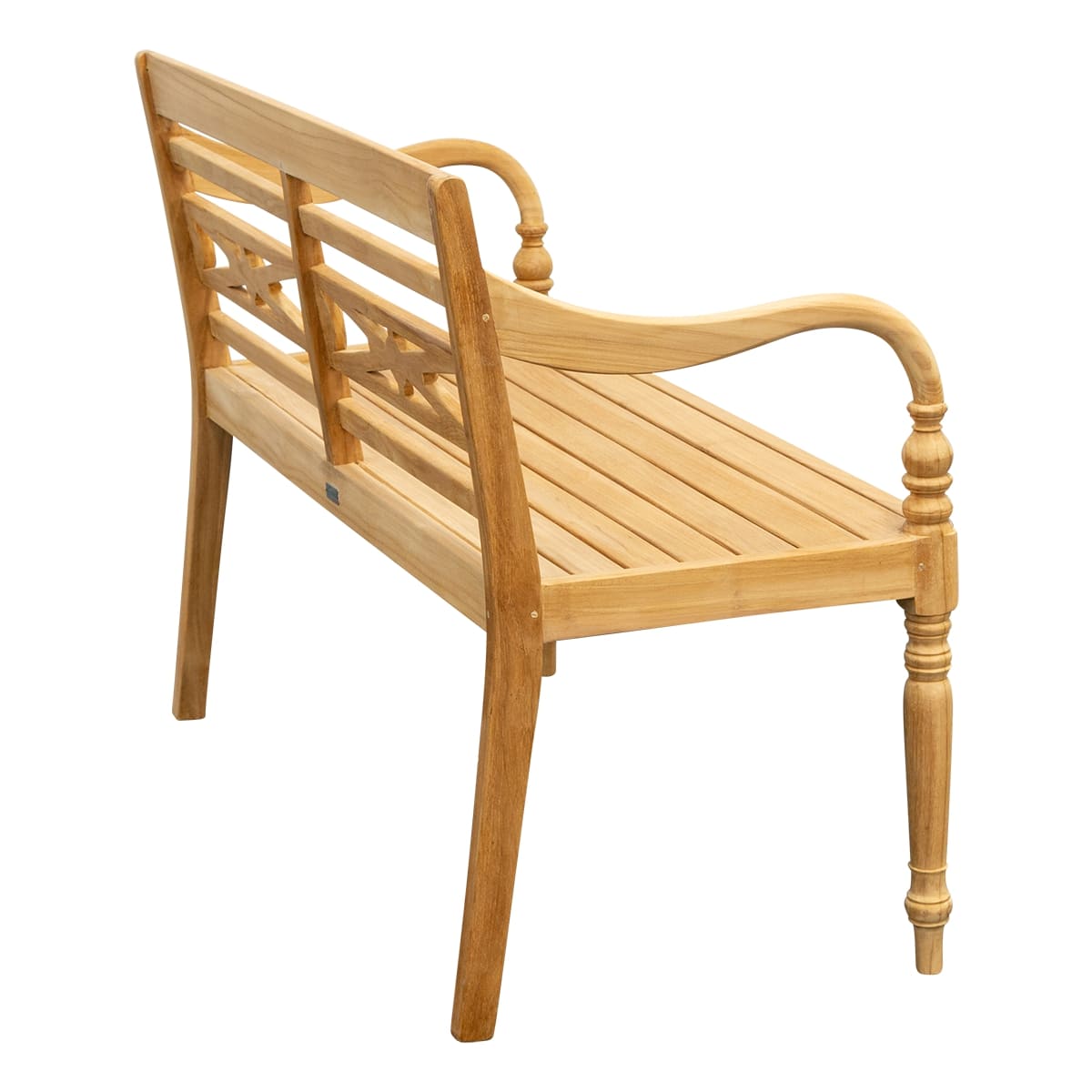 Teak Gartenbank Elegance, 120 cm