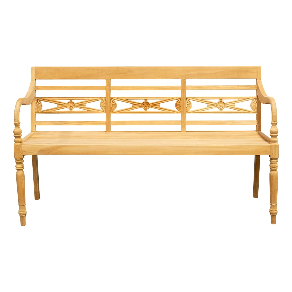 Teak Gartenbank Elegance, 120 cm