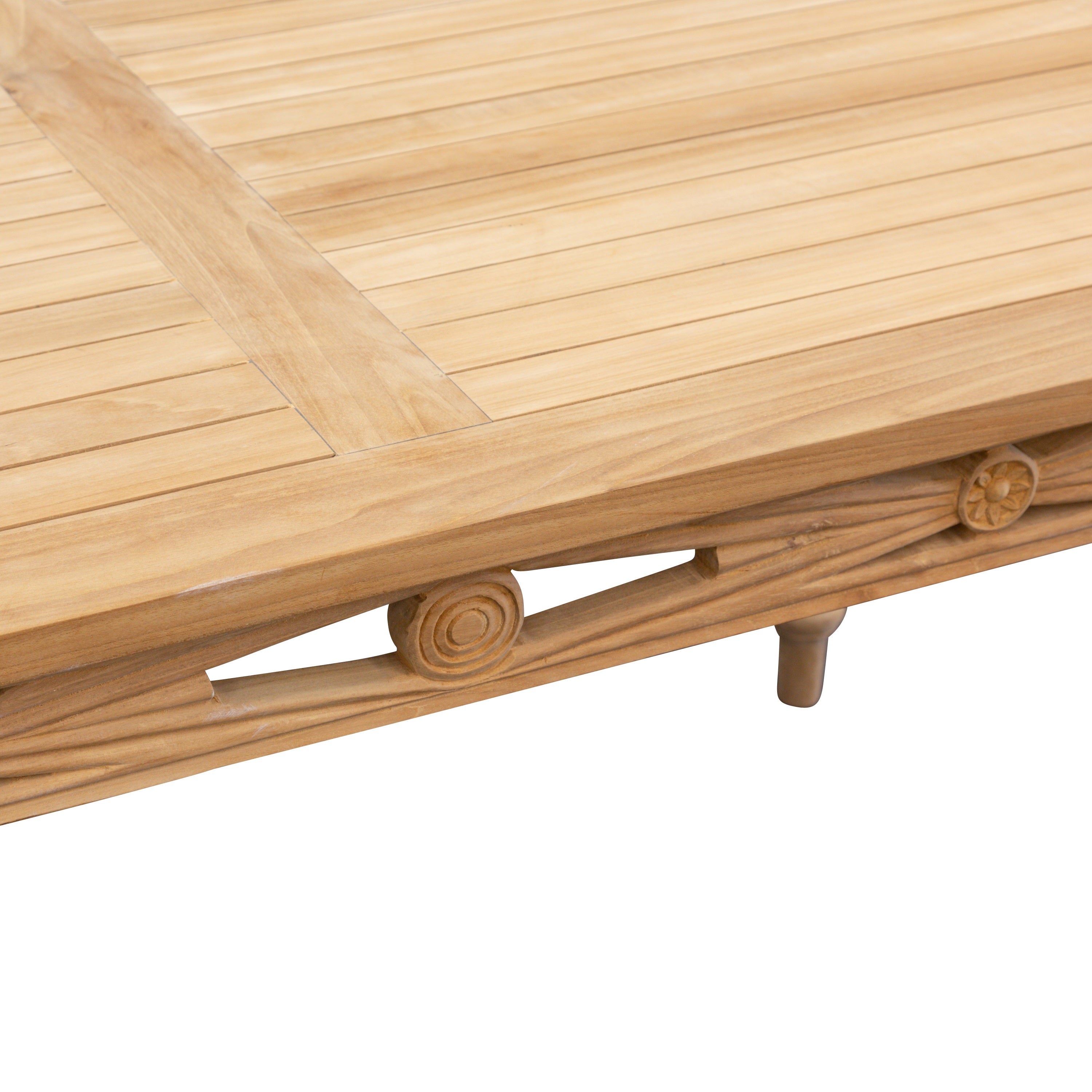 Teak Tisch Elegance, 120 x 80 cm