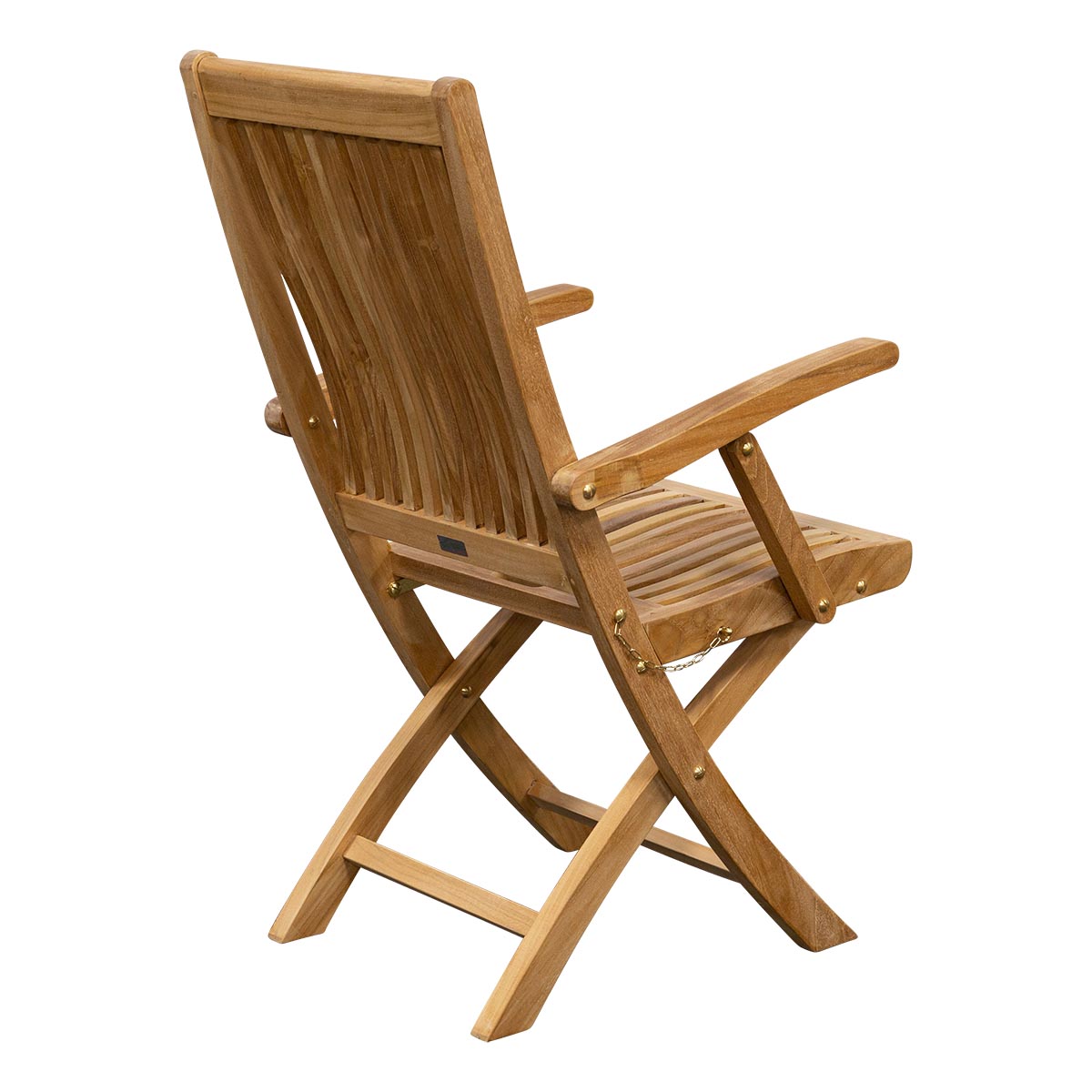 Teak Gartensessel wetterfest Inate, klappbar