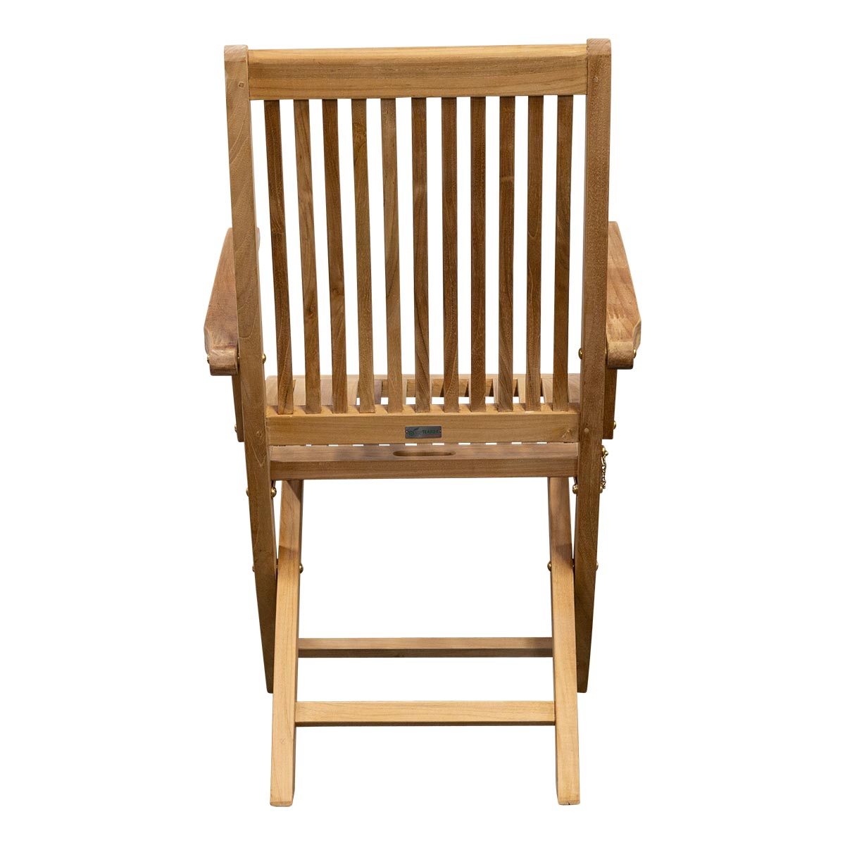 Teak Gartensessel wetterfest Inate, klappbar