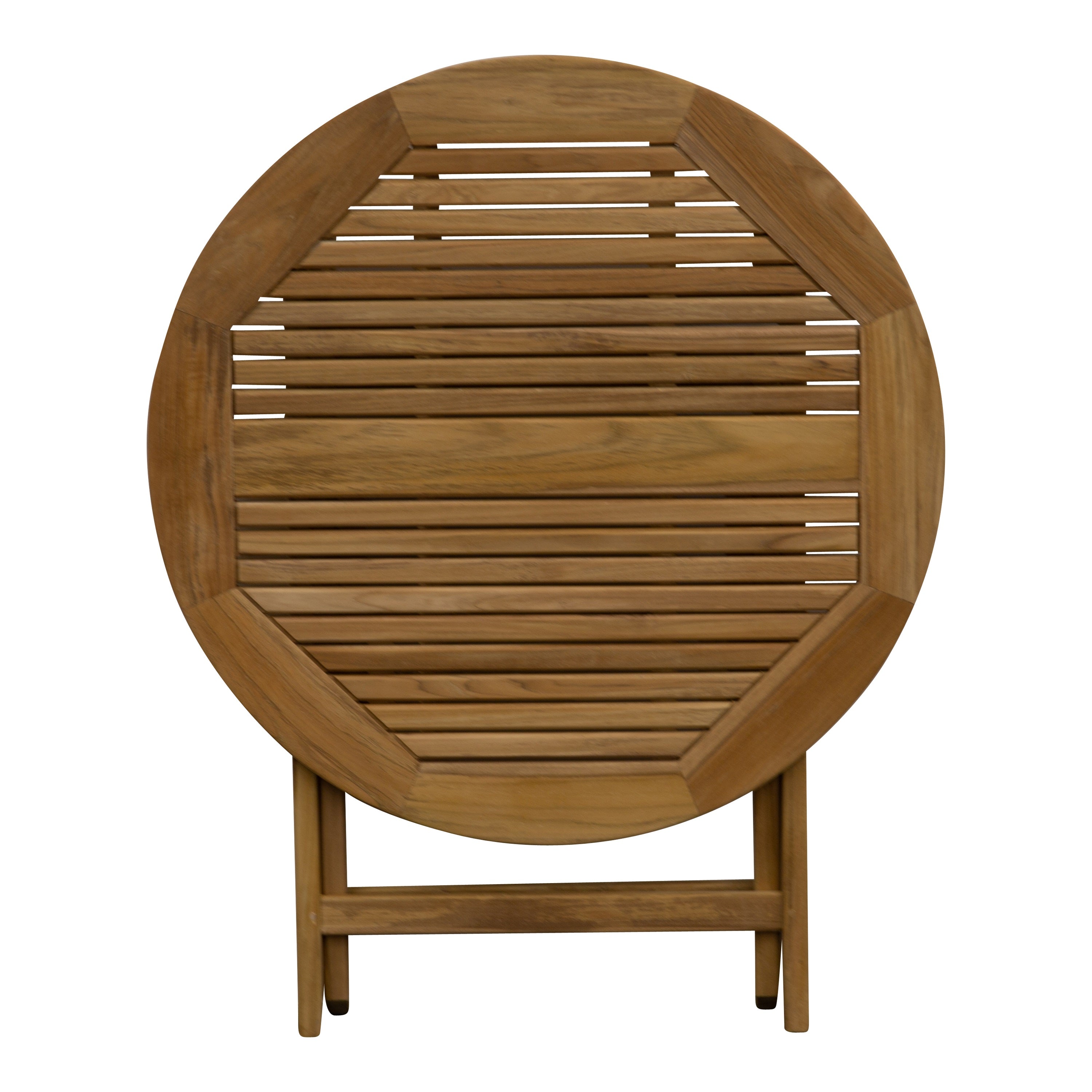 Teak Klapptisch Java, rund, 80cm