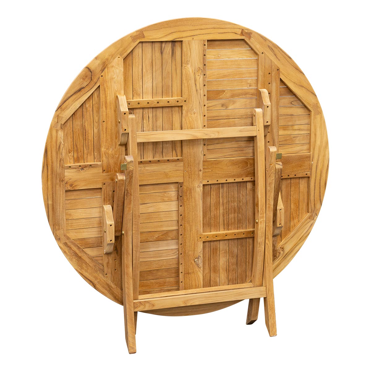 Teak Klapptisch Henley - rund, 60 cm