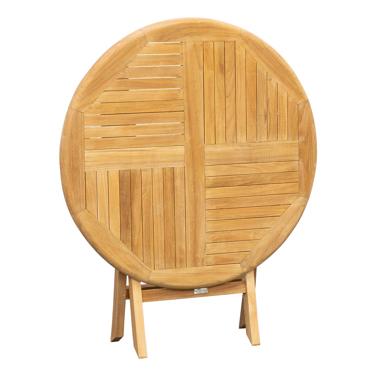 Teak Klapptisch Henley - rund, 60 cm
