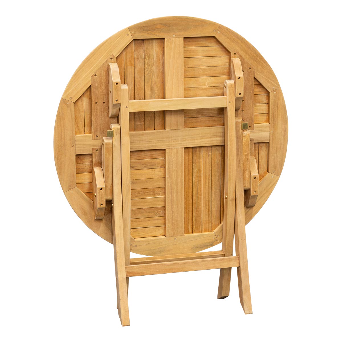 Teak Klapptisch Henley - rund, 60 cm