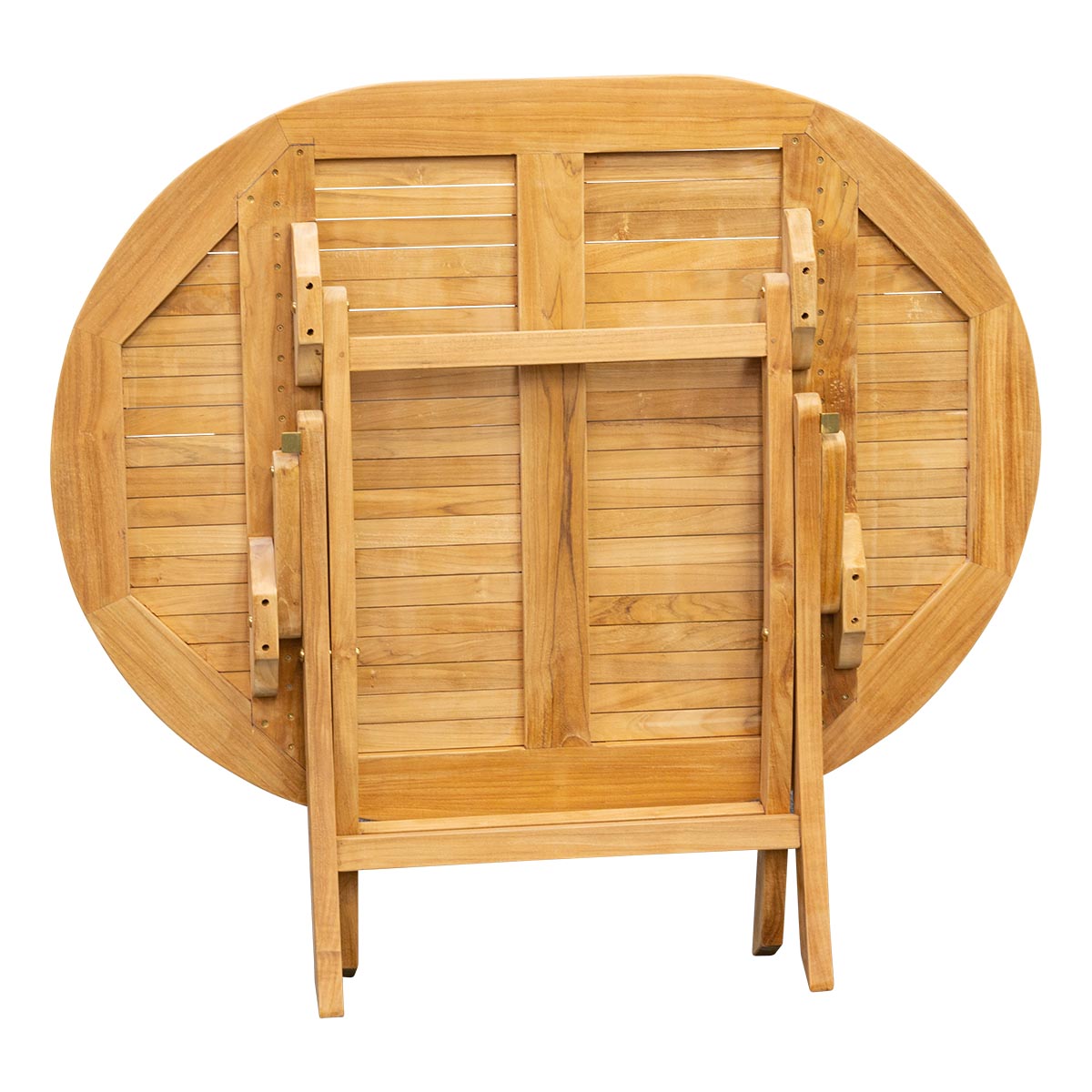 Teak Klapptisch Henley, oval, 120 x 90 cm