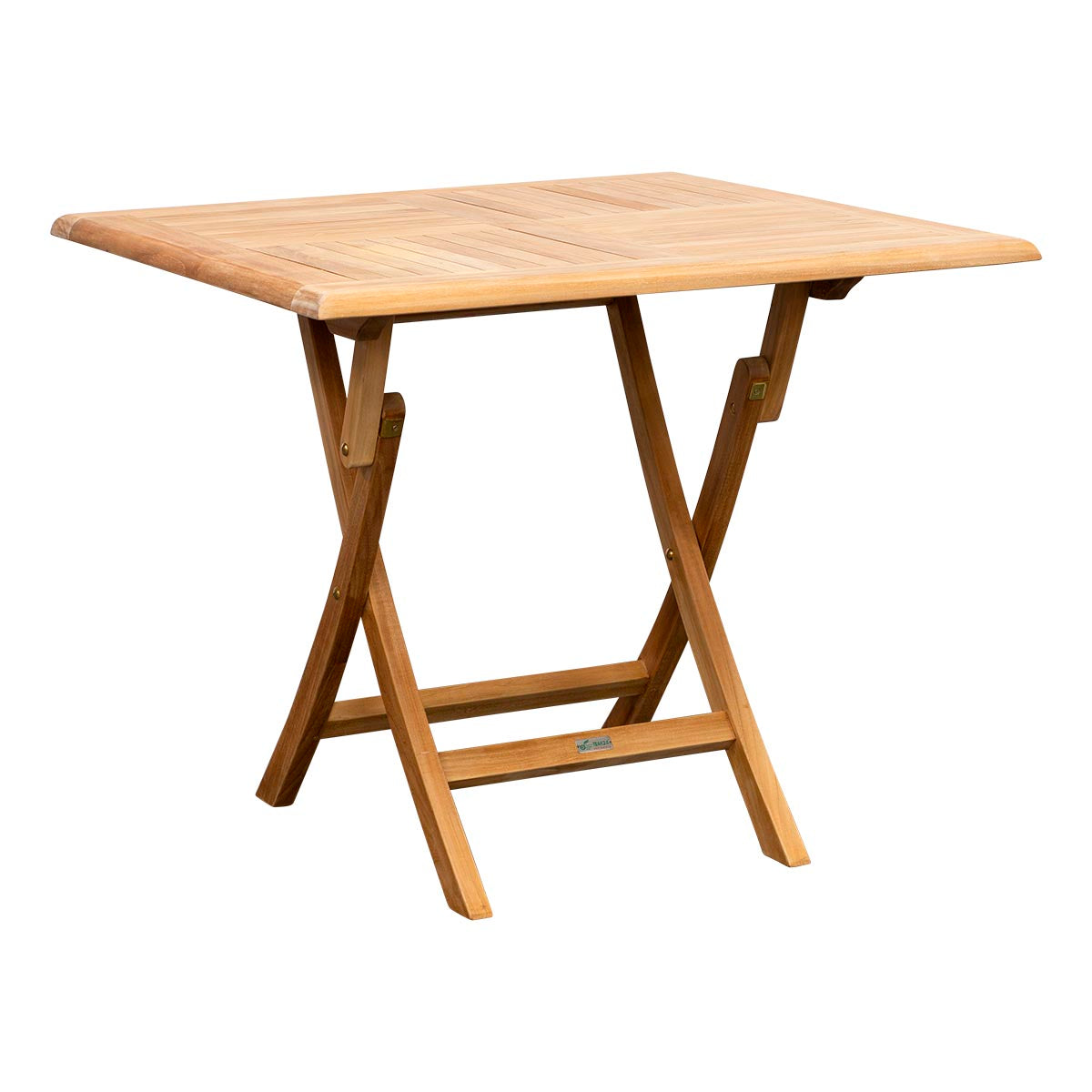 Kleiner Klapptisch Holz Henley - Quadratisch, 50 x 50 cm