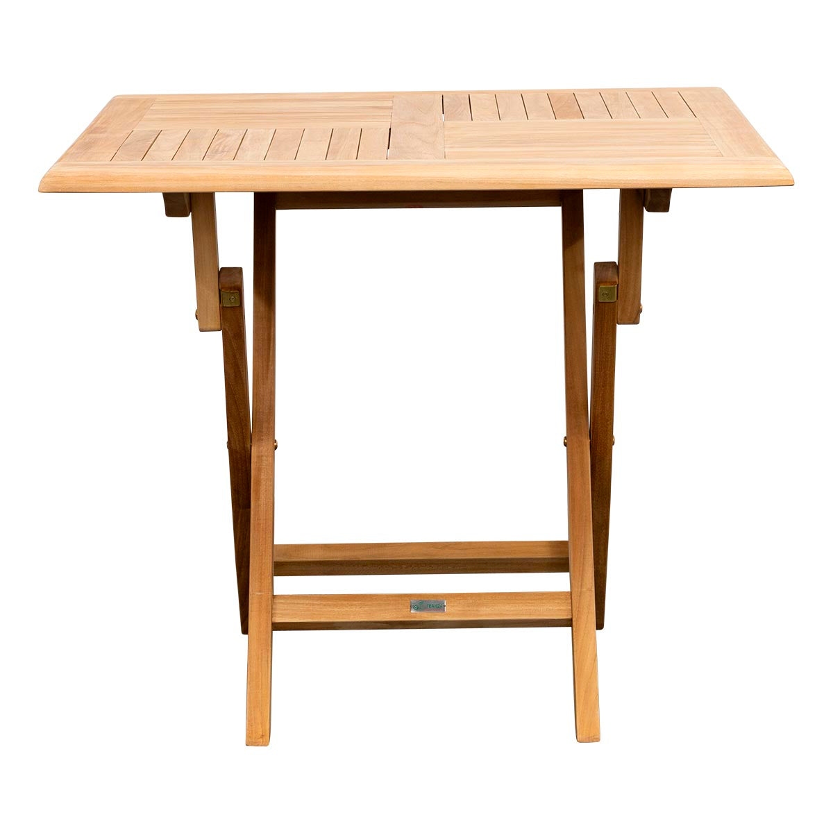 Kleiner Klapptisch Holz Henley - Quadratisch, 50 x 50 cm