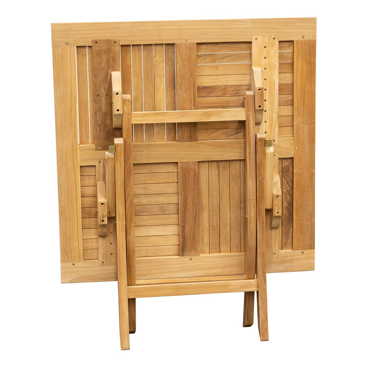 Teak Klapptisch Henley - Quadratisch, 50 x 50 cm