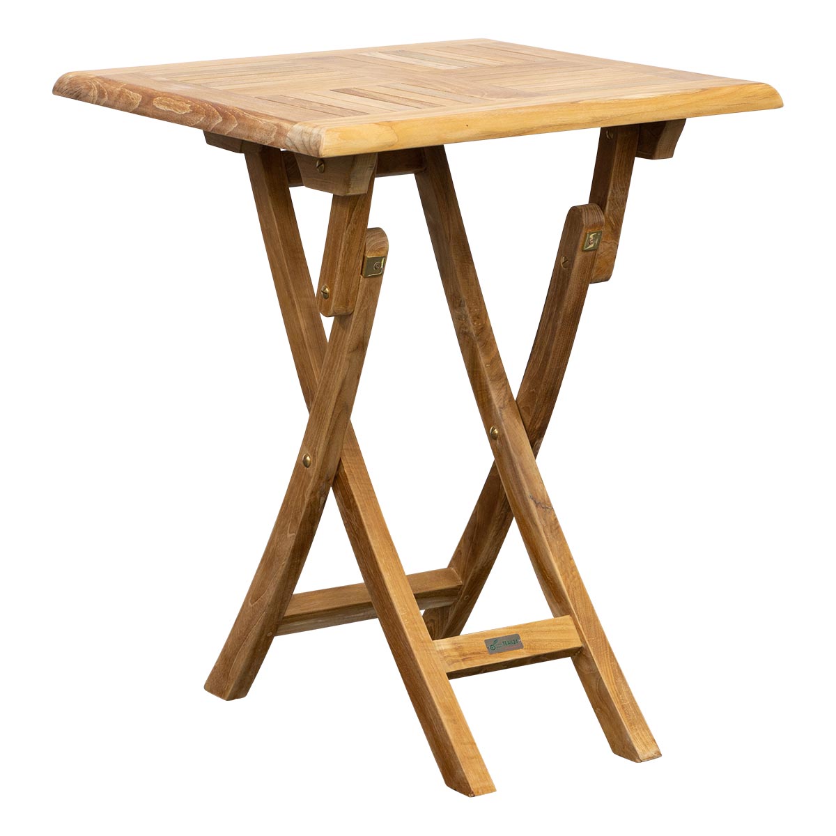 Kleiner Klapptisch Holz Henley - Quadratisch, 50 x 50 cm