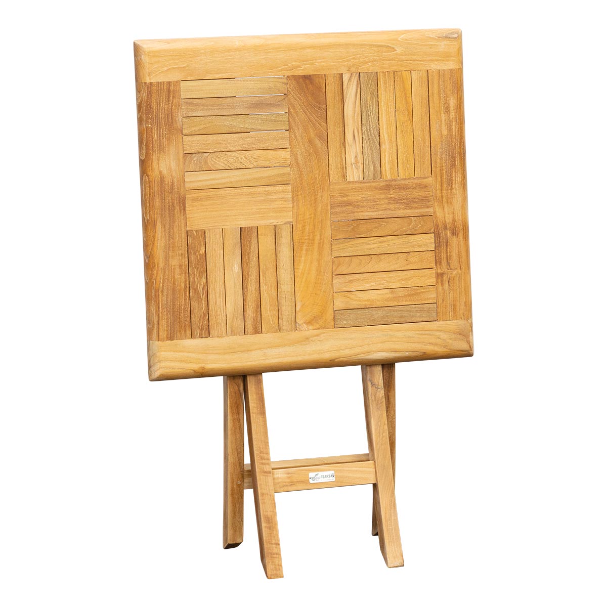 Kleiner Klapptisch Holz Henley - Quadratisch, 50 x 50 cm