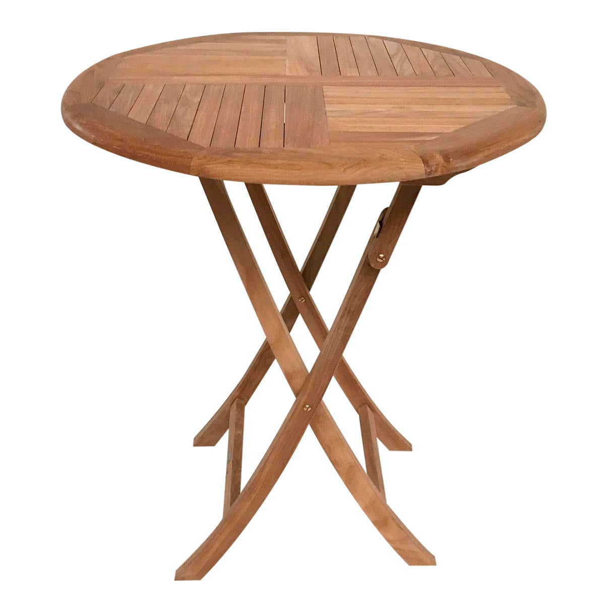 Teak Barklapptisch / Stehtisch Henley