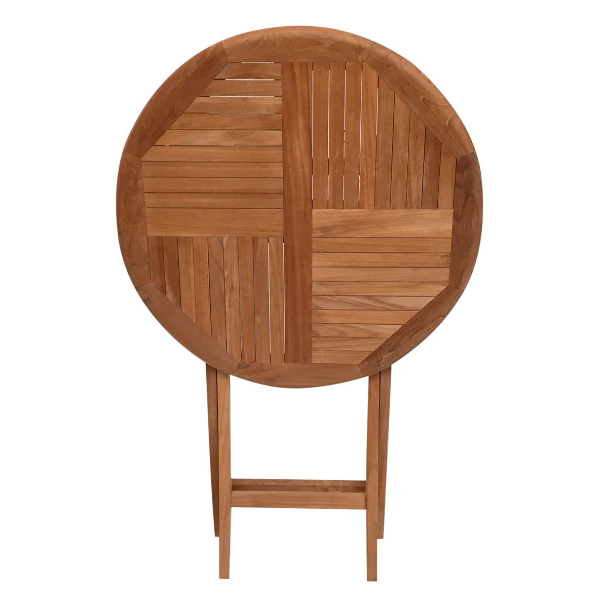 Teak Barklapptisch / Stehtisch Henley