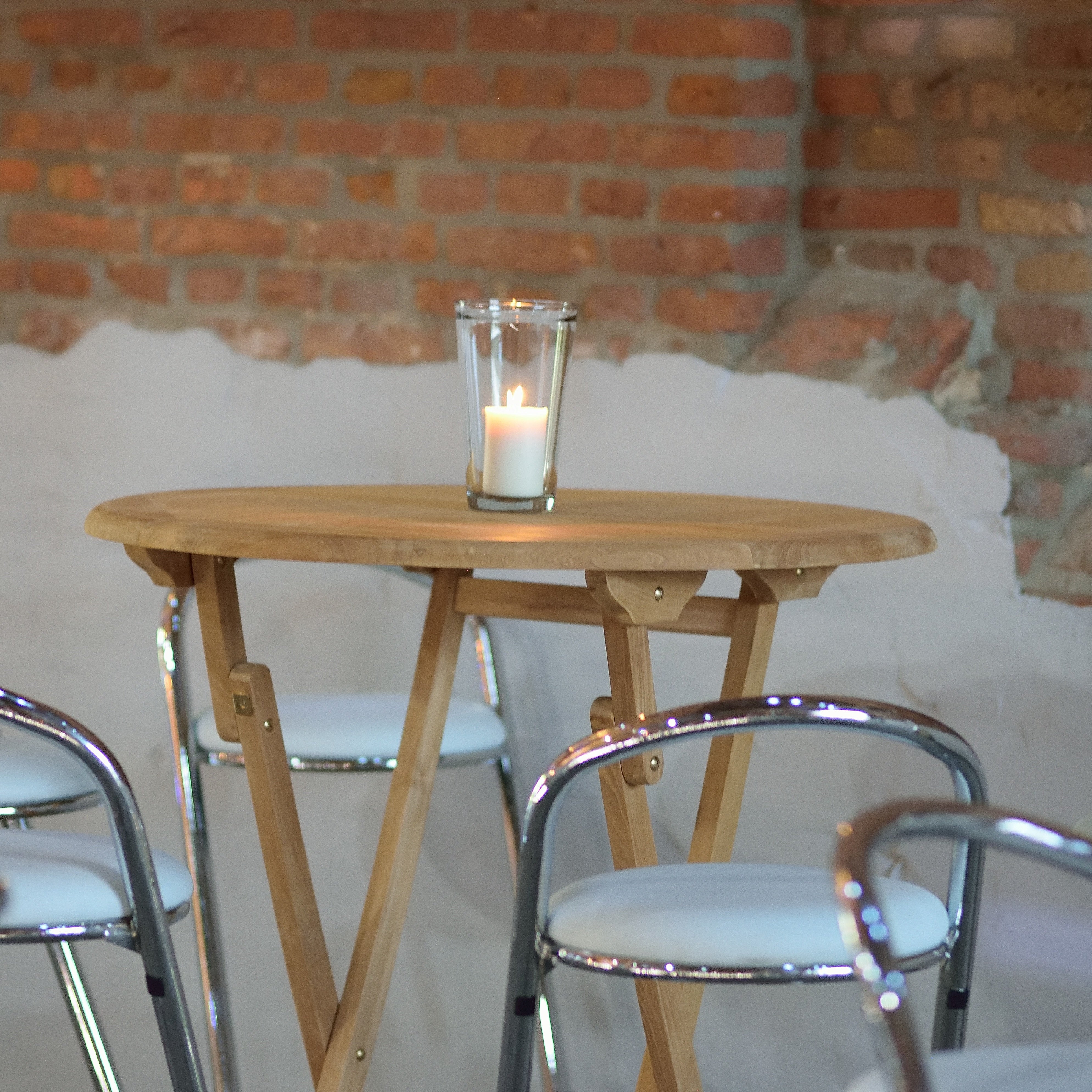 Teak Barklapptisch Henley
