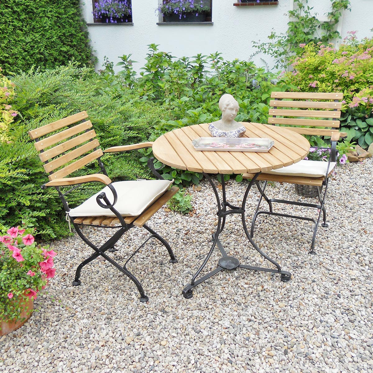 Gartentisch Longlife rund, 110 cm