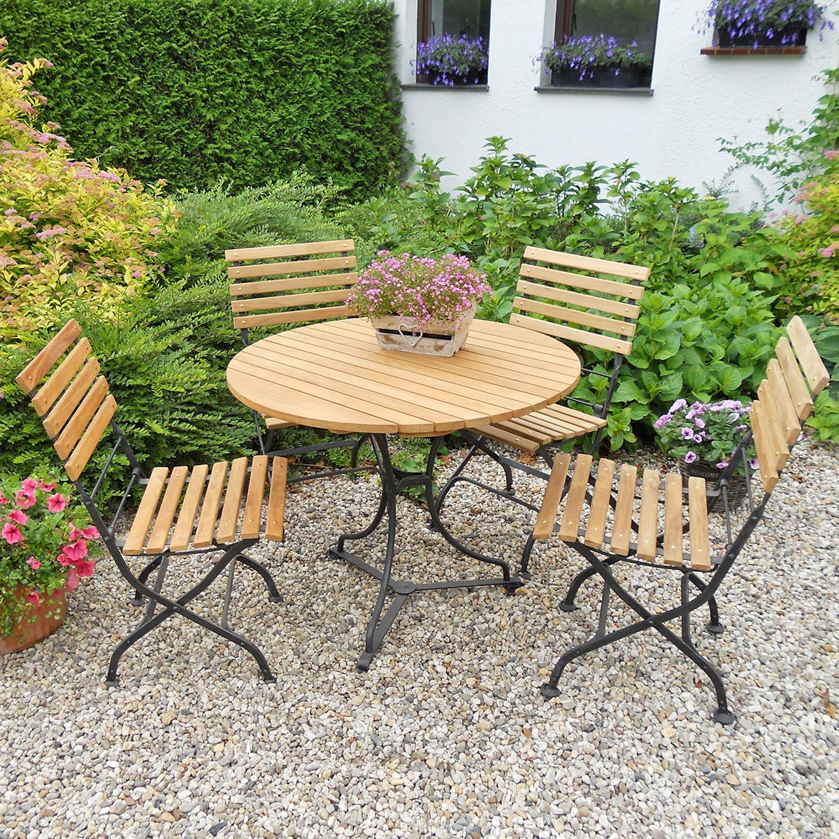 Gartentisch Longlife rund, 60 cm