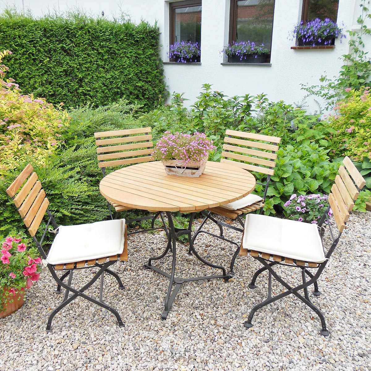 Gartentisch Longlife rund, 60 cm