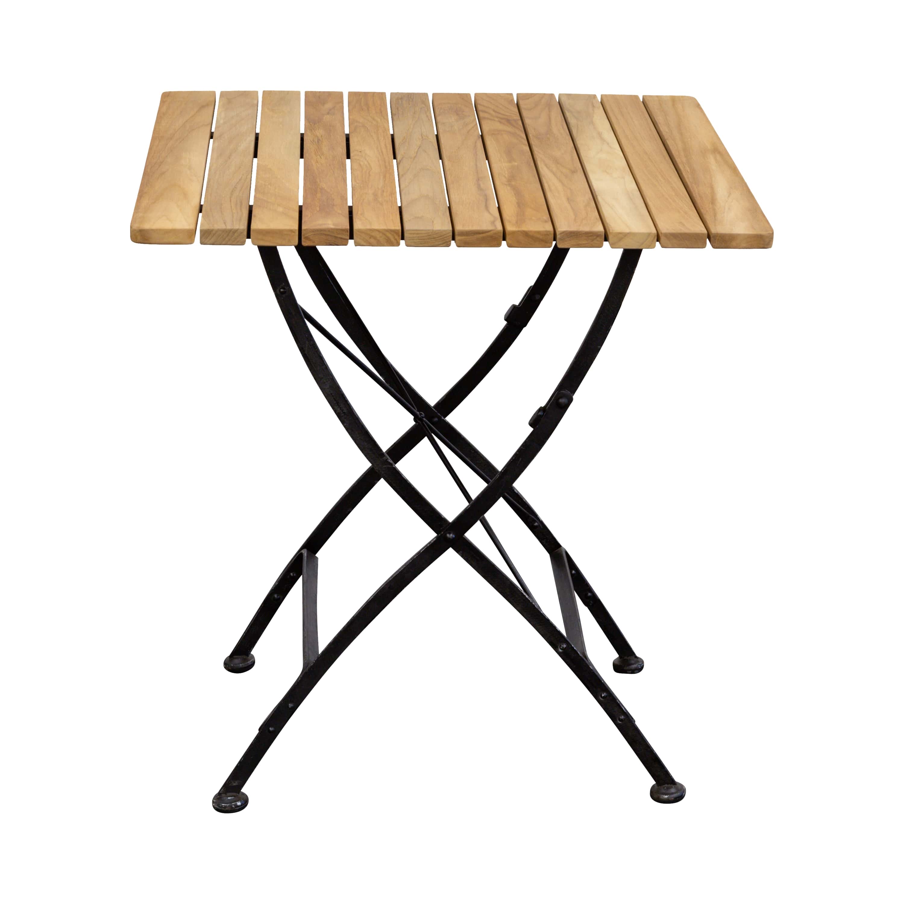 Teak Tisch Longlife - quadratisch, 70x70cm