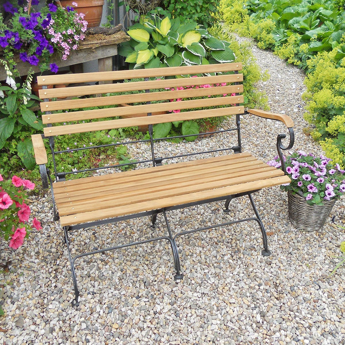 Teak Klappbank Longlife, 115 cm