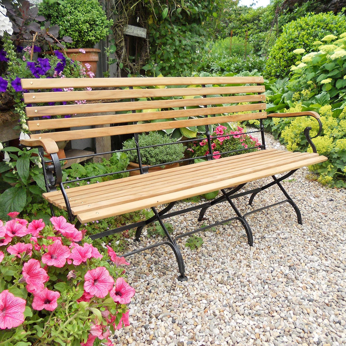 Teak Klappbank Longlife, 115 cm