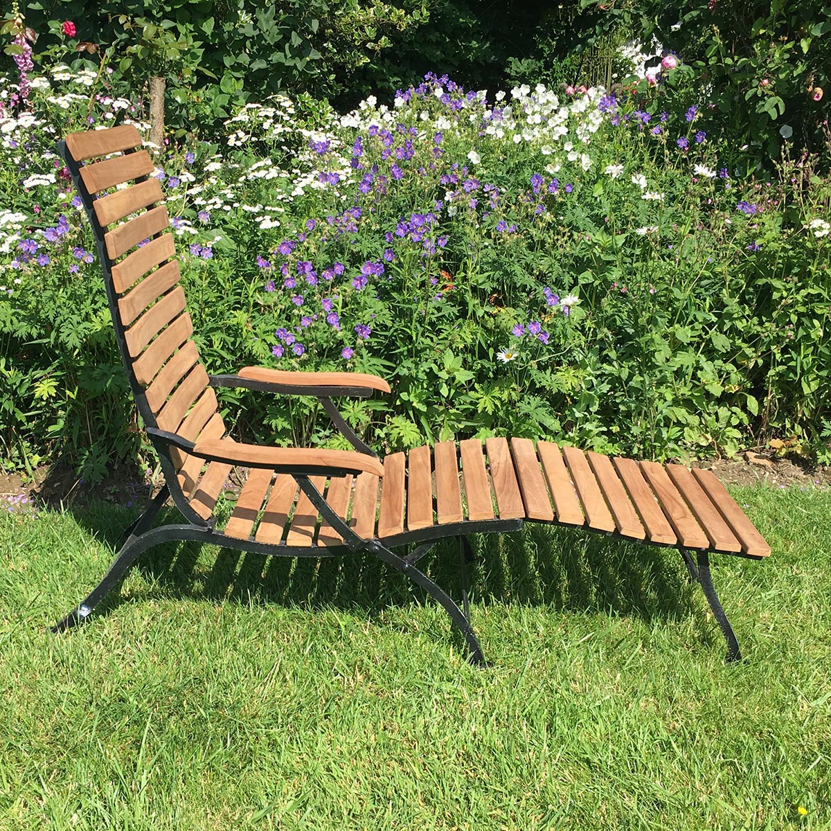 Teak Deckchair Longlife