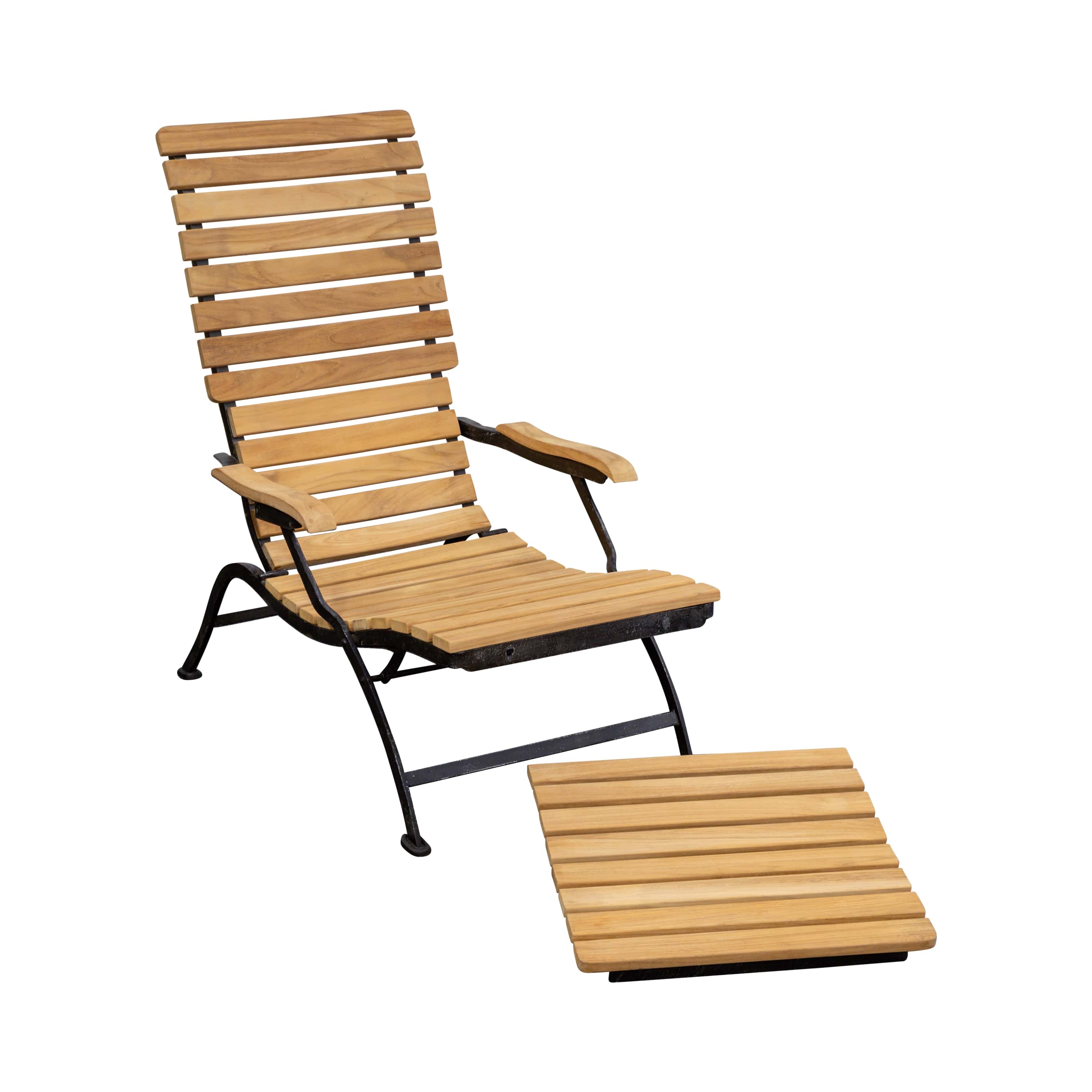 Teak Deckchair Longlife