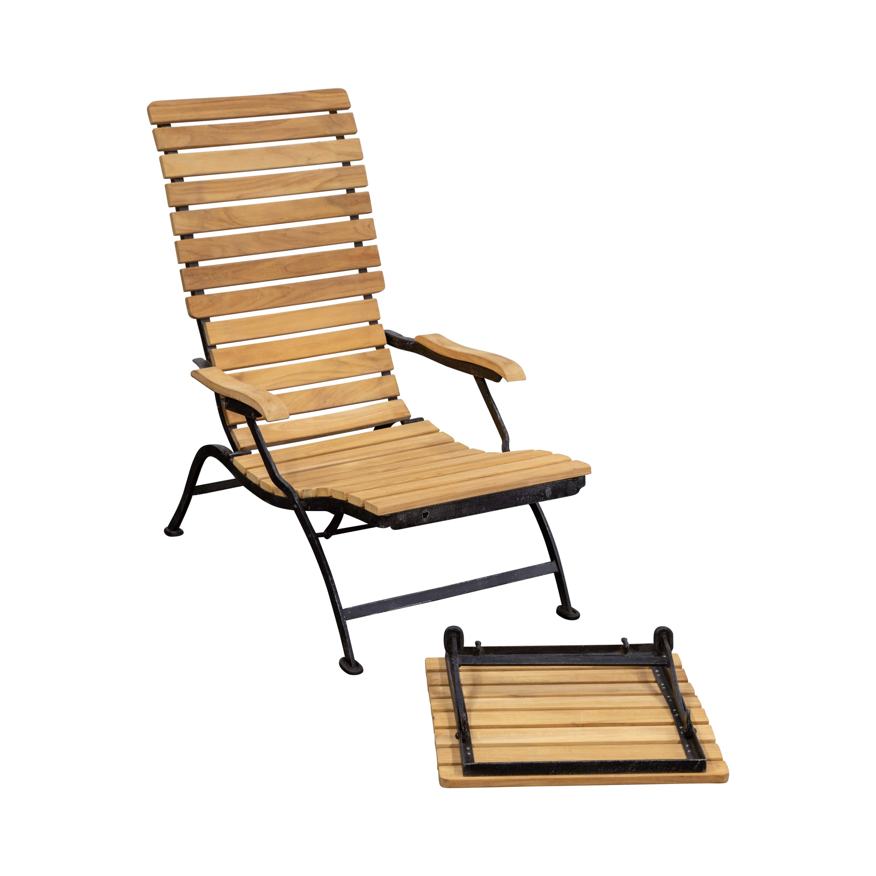 Teak Deckchair Longlife