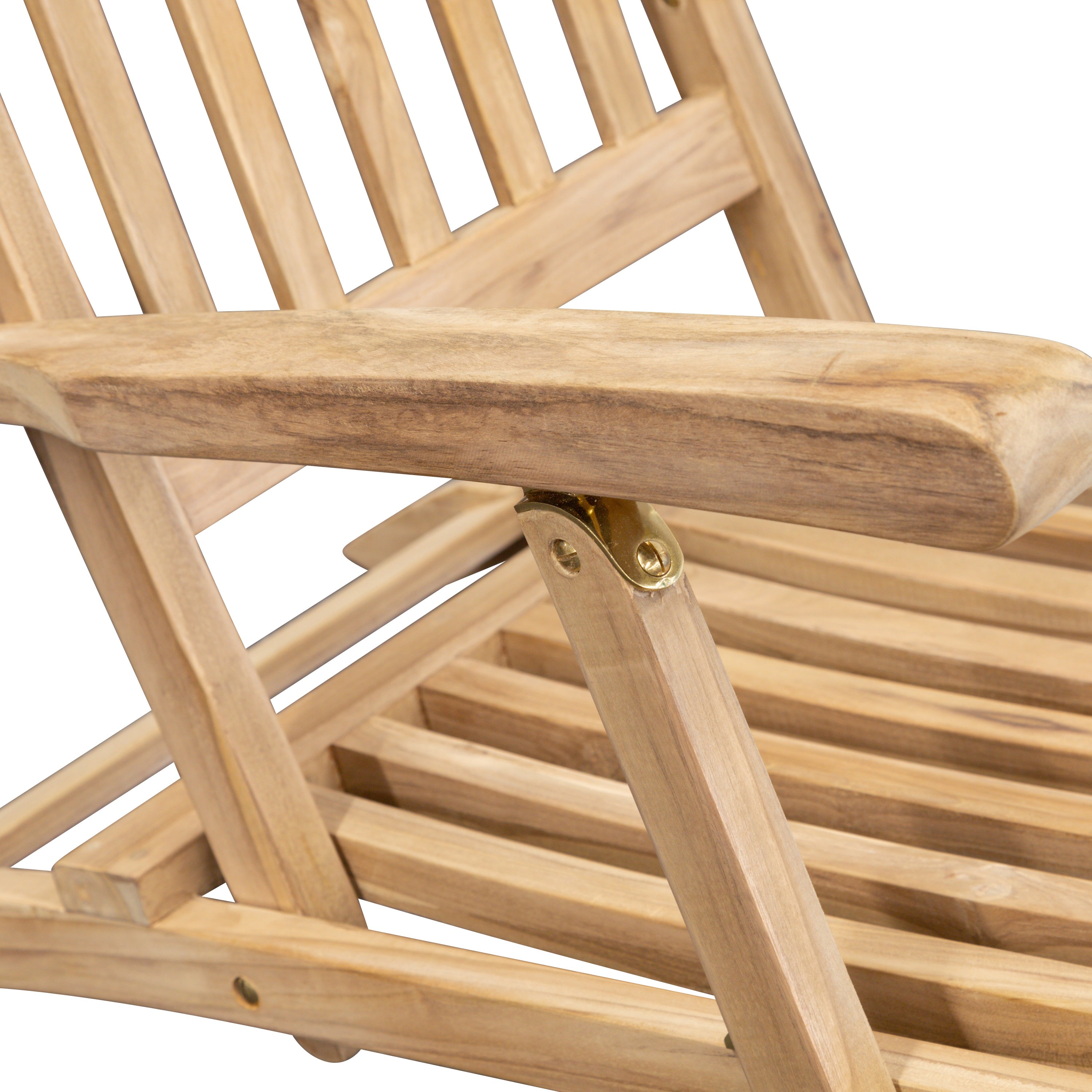 Teak Deckchair Dominica