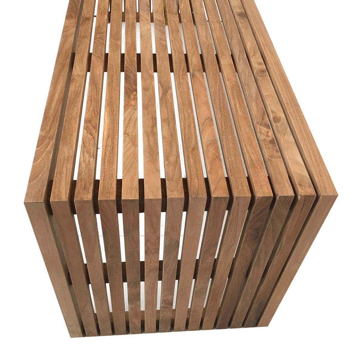 Teak Gartenbank ohne Lehne Sylt, 120 cm