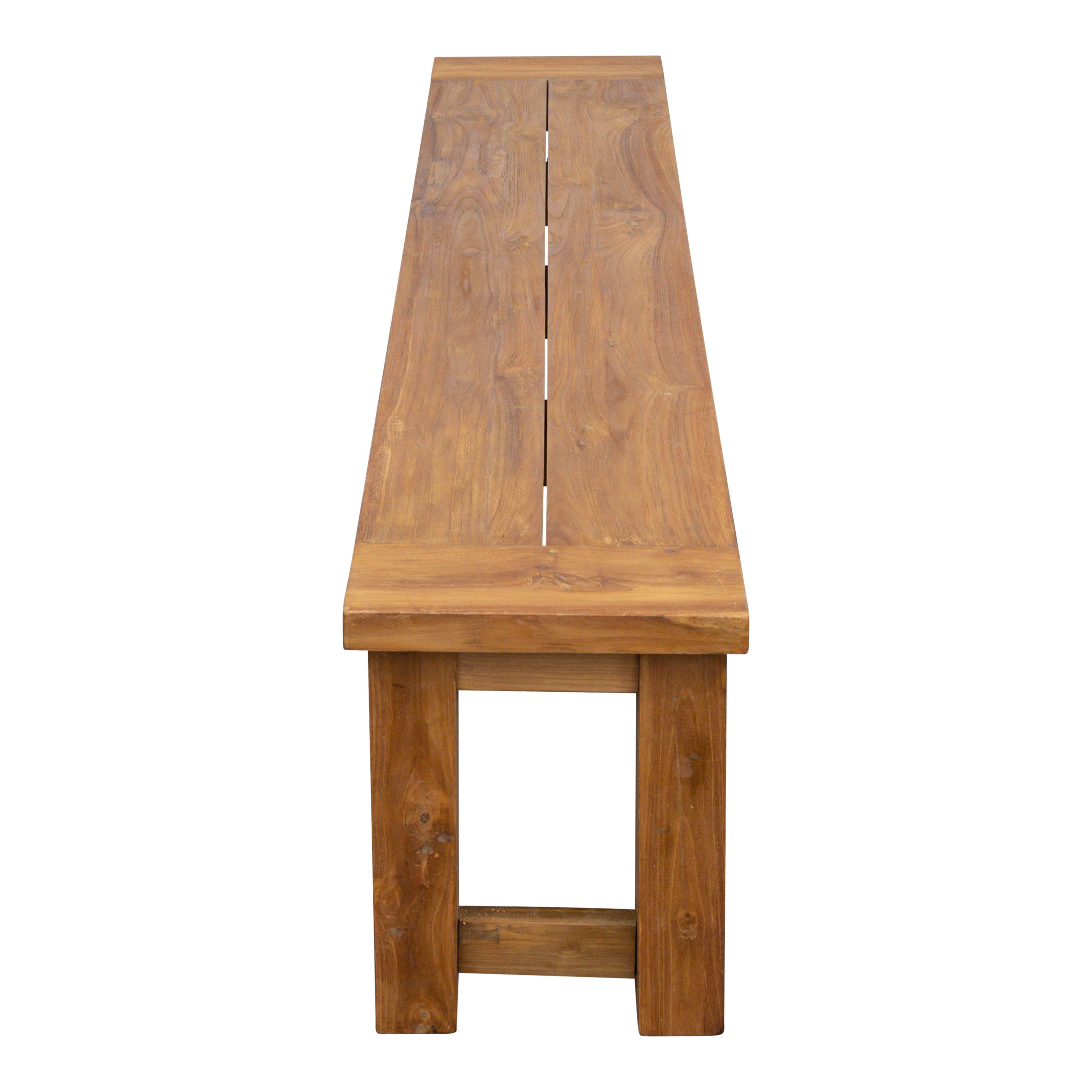 Teak Gartenbank Sarah, rustikal, 150 cm