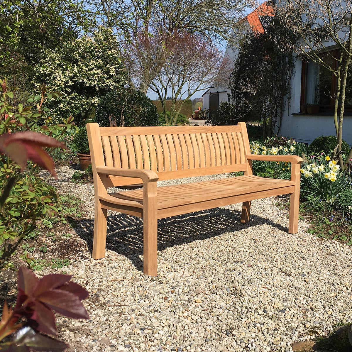 Teak Gartenbank Beaufort Balmoral, 180 cm