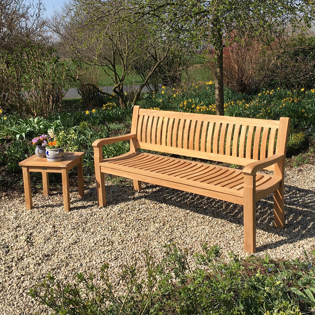 Teak Gartenbank Beaufort Balmoral, 240 cm