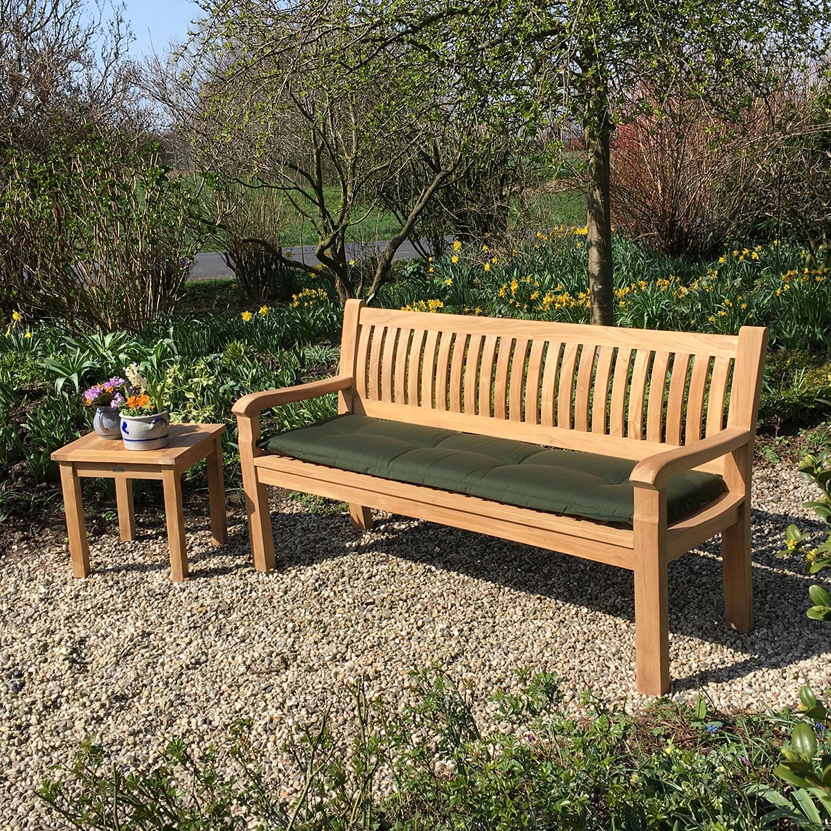 Teak Gartenbank Beaufort Balmoral, 240 cm